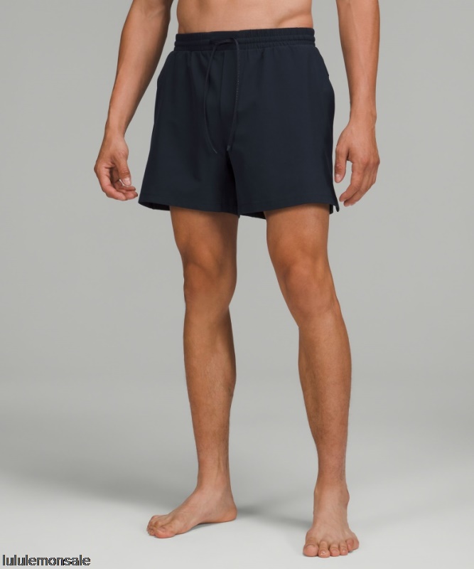 Lululemon Deutschland DELULU953 | Classic Navy Pool Shorts 5 Nur Online